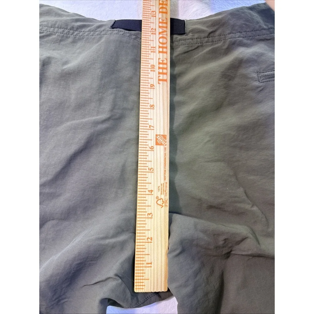 The North Face pants Men 34 Olive Green Convertible Zip Off Hiking Cargo  Belted